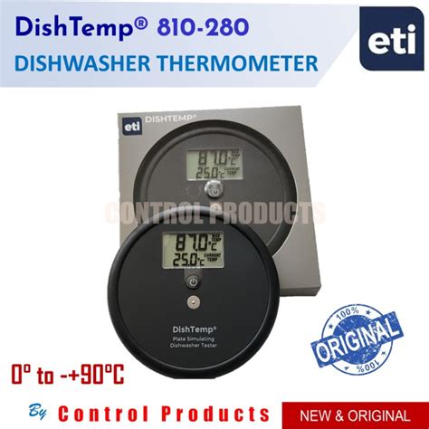 Jual Dishtemp Plate Simulating Dishwasher Thermometer Eti 810 280