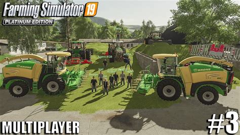 Harvesting Million Liters Of Silage Multiplayer Farming