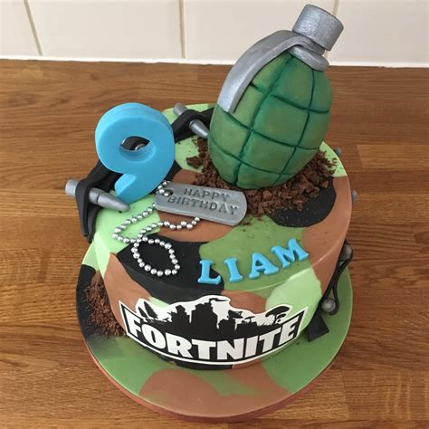 Fortnite Cake Cake Fortnite Birthday Cake Hot Sex Picture