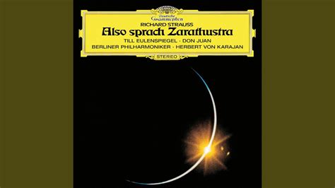 R Strauss Also Sprach Zarathustra Op Trv Prelude