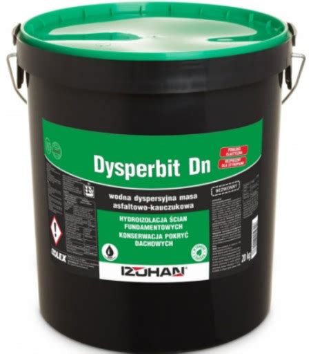 Izolex Dysperbit Dn Na Fundamenty Papy Dachy Kg Dysperbit Dn