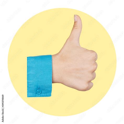 Thumbs Up Emoji Stock Photo | Adobe Stock