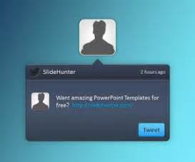 Free Twitter PowerPoint Template