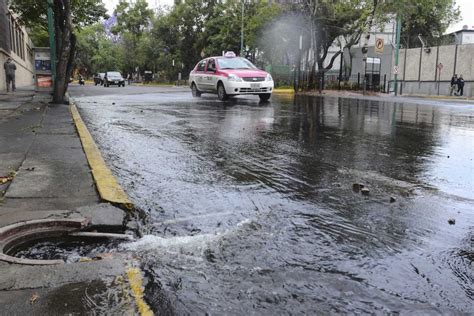 Las Fotos De La Inundaci N Por Una Fuga De Agua En Ermita De La Cdmx