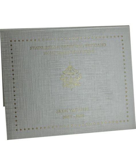 Pièce Vatican Coffret BU 8 pièces 2005