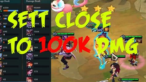 Star Sett Close To K Dmg Fortune Tft Youtube