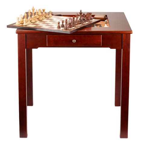 Gse Games Sports Expert Premium Solid Wood In Chess Checkers