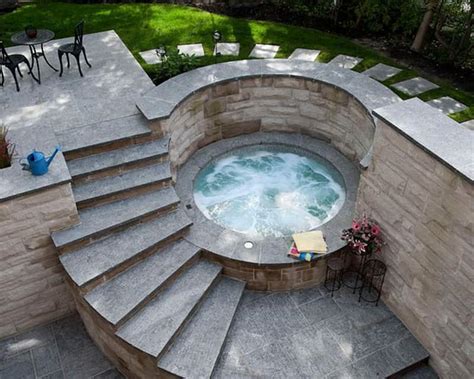 30 Stunning Garden Hot Tub Designs