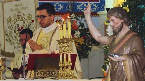 Paróquia São Joao Batista de Dourado comemora padroeiro Diocese de