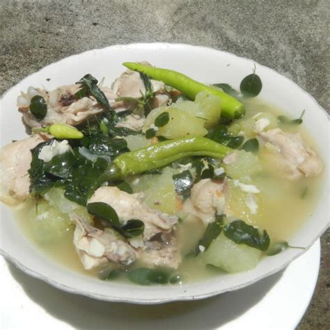 Easy Tinolang Manok Chicken Ginger Stew Recipe