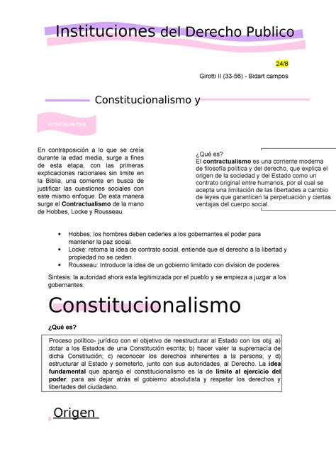 Constitucion Y Constitucionalismo Girotti Ii Bidart