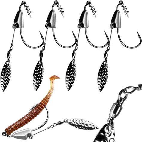 Amazon THKFISH Swimbait Hooks Weighted Underspin Swimbait Hooks