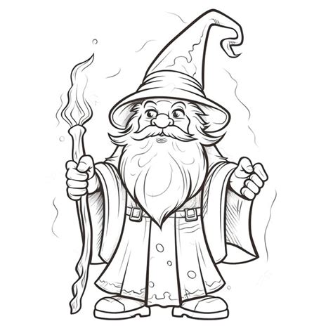 wizard drawing pictures