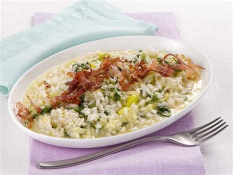 Ricetta Risotto Con Porri Speck E Lattuga Donna Moderna