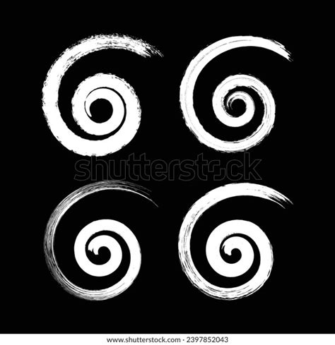 Black White Swirl Vector File Stock Vector (Royalty Free) 2397852043 ...