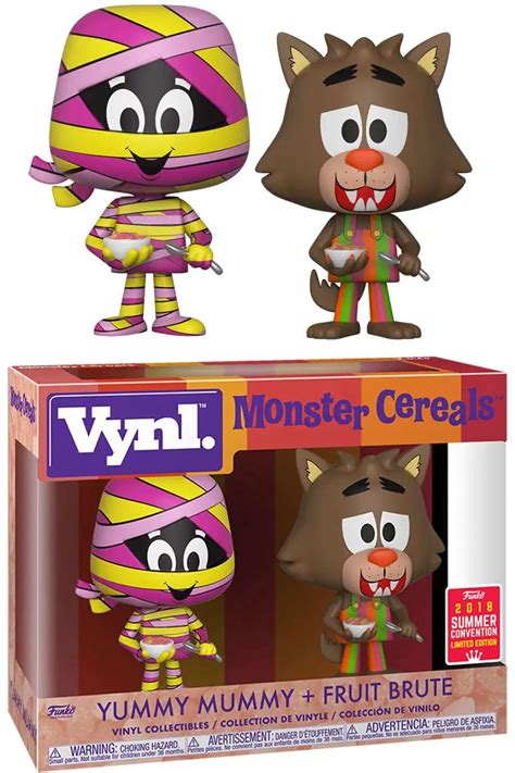 Funko Monster Cereals Vynl. Yummy Mummy Fruit Brute Exclusive Vinyl Figure 2-Pack - ToyWiz