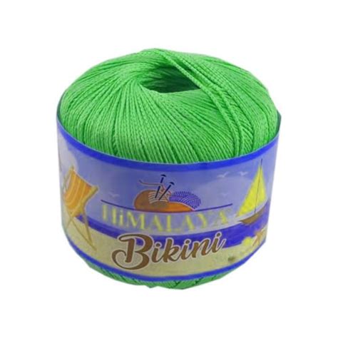 Bikini włóczka na strój kąpielowy zielony Pasmanteria nieTYLKOszydelko sklep z włóczkami