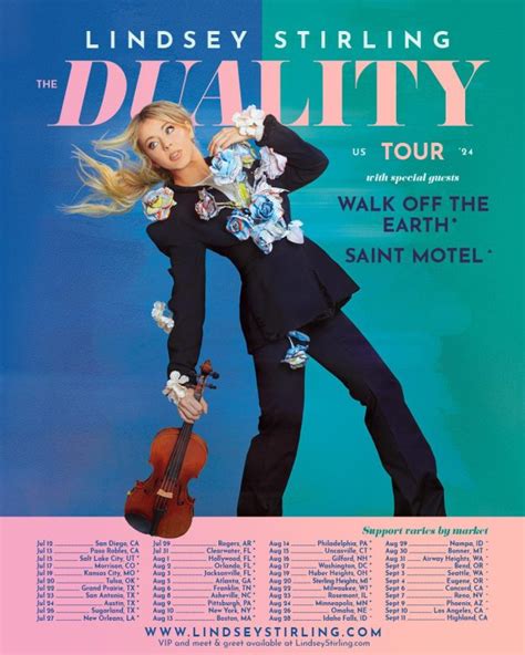 Lindsey Stirling Reveals North American Duality Tour Dates — Heres How To Get Presale Code