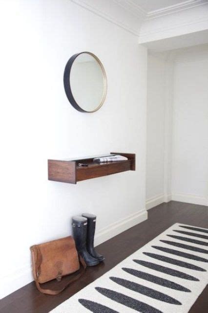 25 Cool Floating Consoles For Small Entryways Digsdigs