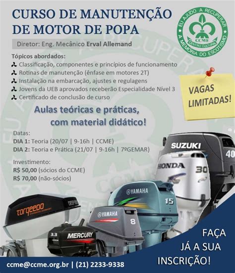 Curso De Manutenção De Motor De Popa