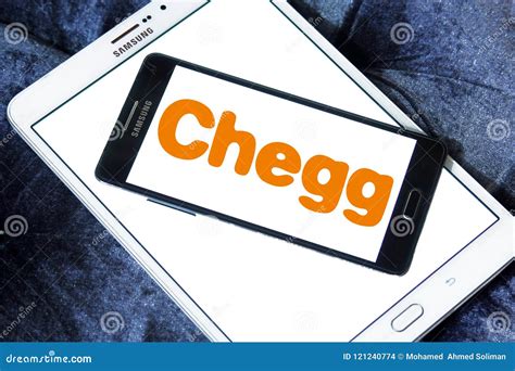 Chegg Education Technology Company Logo Editorial Stock Image - Image ...