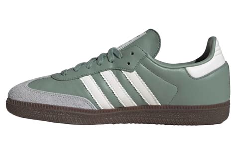 Adidas Samba OG Silver Green / Chalk White - Sep 2024 - JI1866 ...