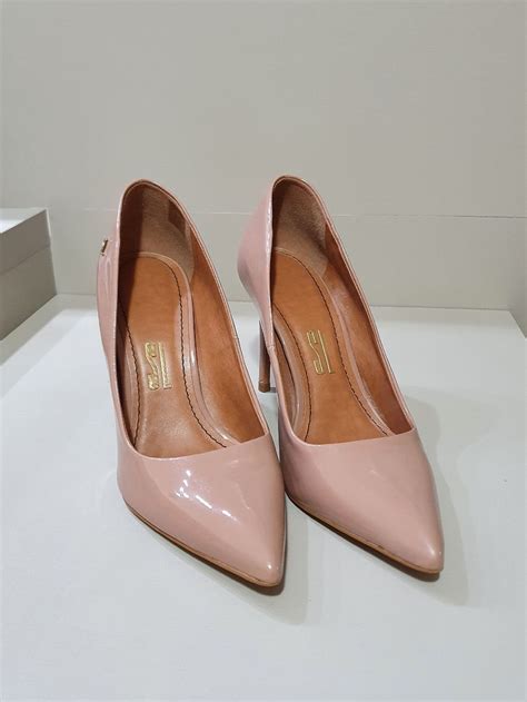 Scarpin Nude Santa Lolla Sapato Feminino Santa Lolla Usado Enjoei