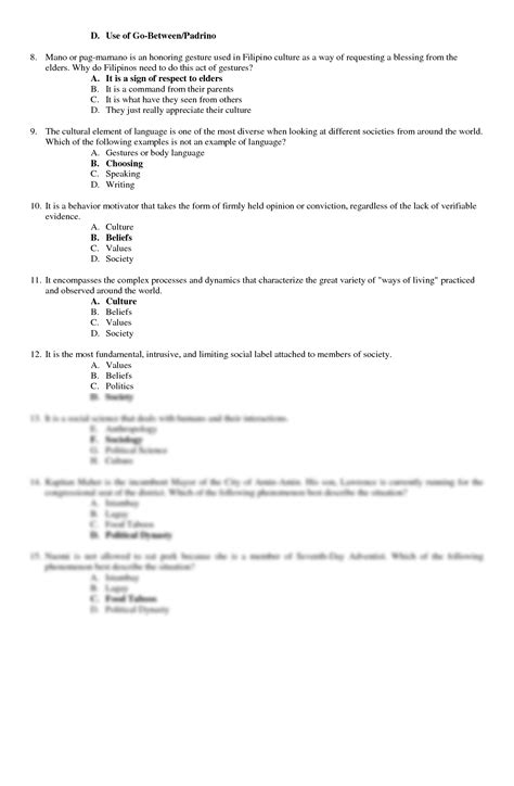 Solution Exam In Understanding Culture Society And Politics St