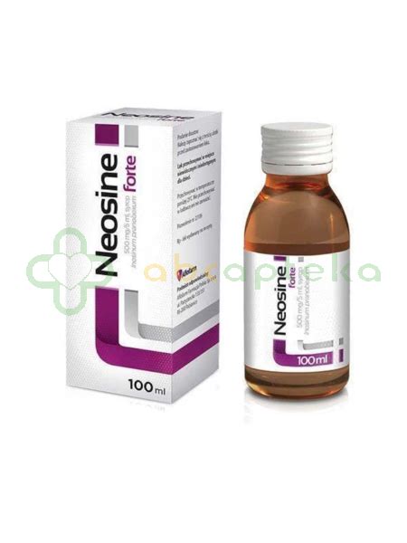 Neosine Forte 500 Mg 5 Ml Syrop 100 Ml W Apteka Internetowa ABCapteka Pl