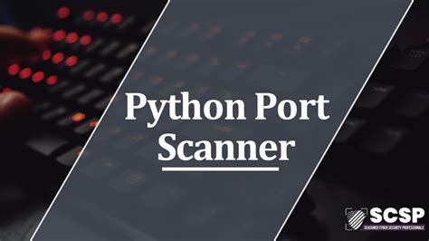 Building A Port Scanner Using Python Youtube