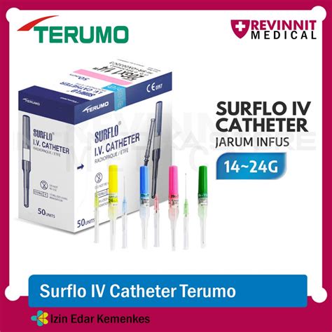 Jual Terumo Surflo IV Catheter Abbocath Abocath 18G 20G 22G 24G