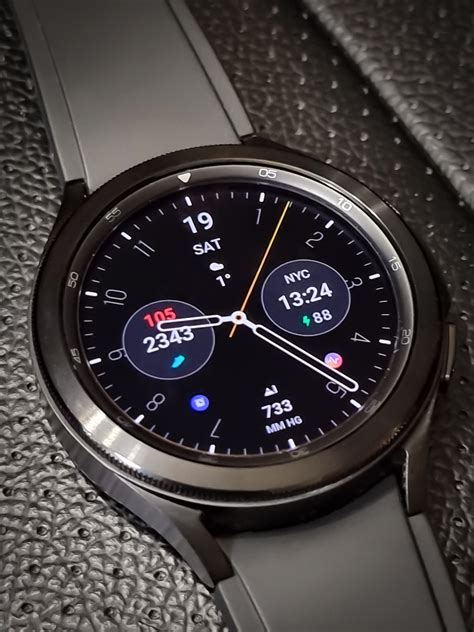 Analog Watch Face Black Version Rgalaxygear