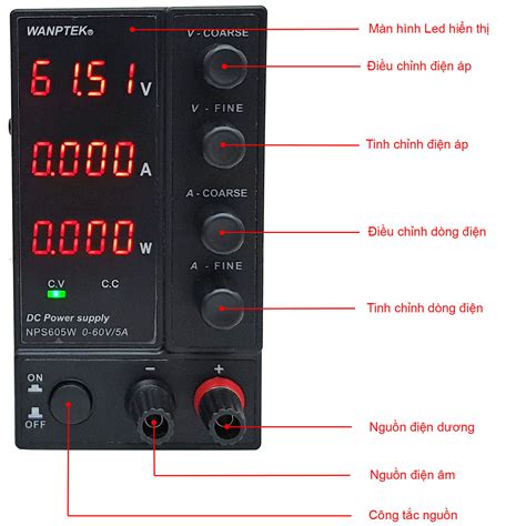 Bộ nguồn đa năng WANPTEK NPS3010W 30V 10A - Nshop