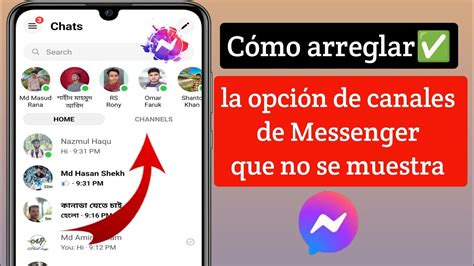 Cómo Arreglar La Opción De Canales De Messenger Que No Se Muestra Messenger 2023 Youtube