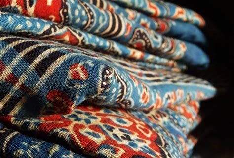 Ajrakh Print Craft Of Kutch Gujarat India Gaatha गाथा Handicrafts