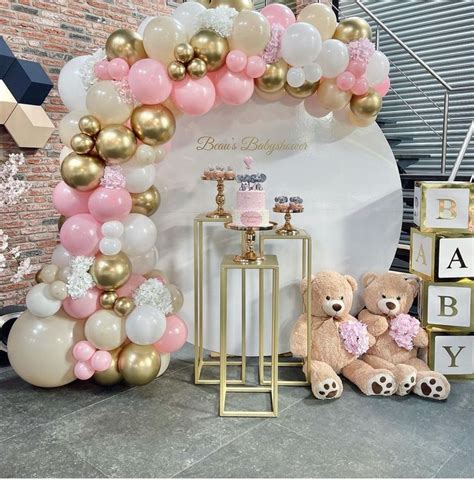 Pin By Amma Adjei Bohyen On Balloons Girl Baby Shower Decorations