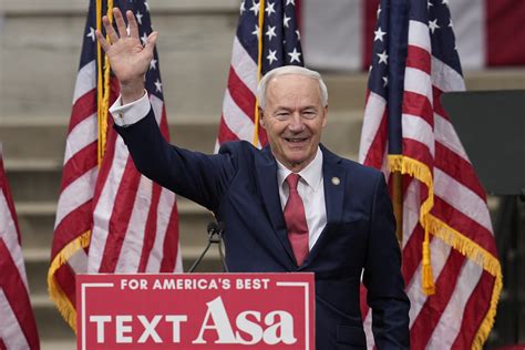 Asa Hutchinson Formally Launches 2024 Campaign In Arkansas The