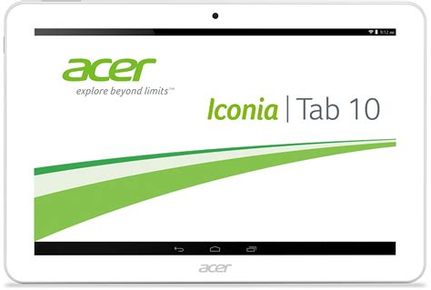 Acer Iconia A3 A20 K7NL Tablette Tactile 10 1 Blanc 16 Go Android 4