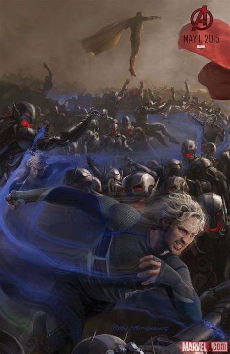 New Avengers: Age Of Ultron Concept Art Reveals Vision, Quicksilver And ...