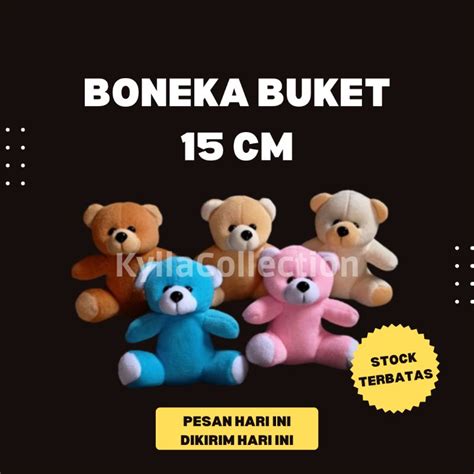 Jual Boneka Teddy Bear Kecil Boneka Buket Teddy Bear Beruang Polos