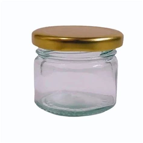 Ml Metal Ml Glass Jar For Dry Fruits Storage At Rs Piece In