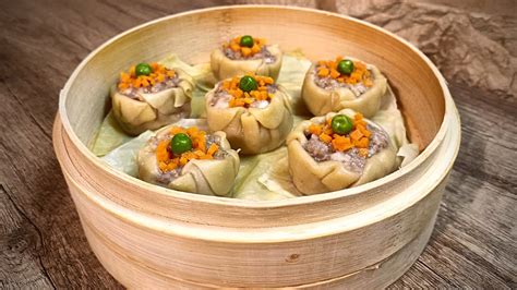 Shumai O Shaomai O Siu Mai RICETTA Degli Gnocchi Cinesi Al Vapore