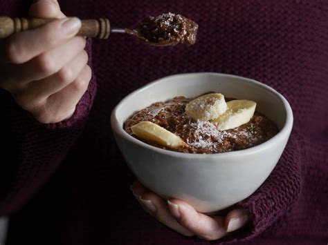 Chocolade Havermout Met Banaan En Kokos Boodschappen