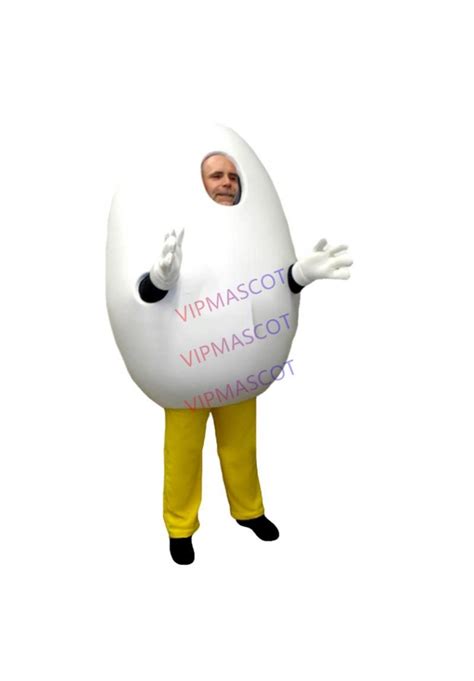 Humans Egg Mascot Costume Custom Fancy Costume Anime Cosplay Mascotte