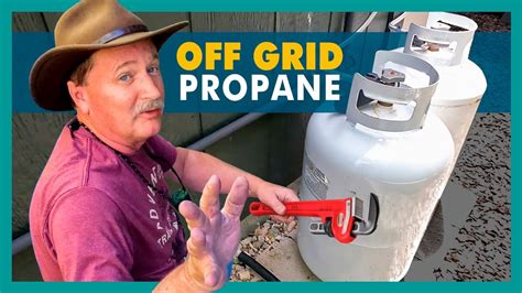 Off Grid LPG Propane Gas Line Installation For A Tiny House YouTube