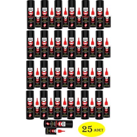 Selsil Ninja Mdf Hızlı Yapıştırıcı 25 Adet 200 Ml 50 gr 1 Fiyatı