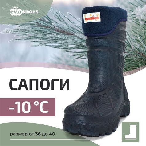 Сапоги резиновые Evashoes - купить с доставкой по выгодным ценам в ...