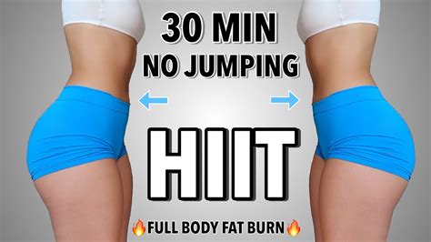 30 Min Low Impact Hiit Workout Full Body No Jumping No Equipment