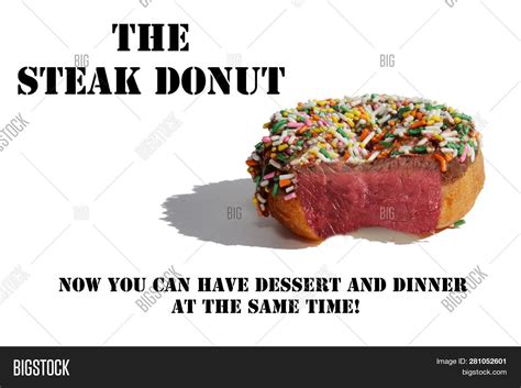 Donut Steak Donut Image And Photo Free Trial Bigstock