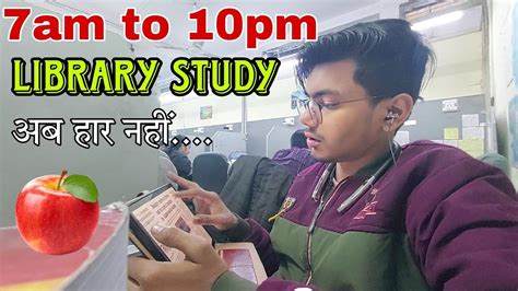 Upsc Study Vlog Full Day In Library Upsc Prelims A Day In The